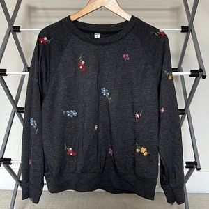 Old Navy Embroidered Sweatshirt
